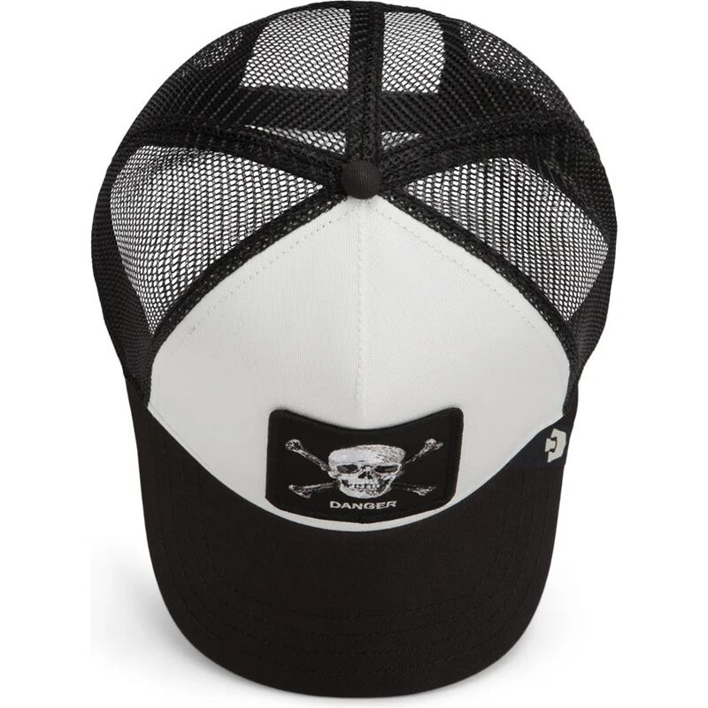 petten-gebogen-zwart-snapback-danger-skull-and-crossbones-original-recipe-the-farm-goorin-bros petten-gebogen-zwart-snapback-danger-skull-and-crossbones-original-recipe-the-farm-goorin-bros