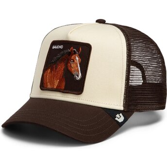 Petten gebogen bruin snapback Gaucho Original Recipe The Farm Goorin Bros.