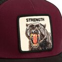 petten-gebogen-rood-snapback-strength-panther-original-recipe-the-farm-goorin-bros