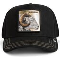 petten-gebogen-zwart-snapback-golden-legend-original-recipe-the-farm-goorin-bros
