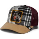 petten-gebogen-meerkleurig-snapback-brit-panther-check-mate-pissed-the-farm-goorin-bros