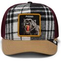 petten-gebogen-meerkleurig-snapback-brit-panther-check-mate-pissed-the-farm-goorin-bros