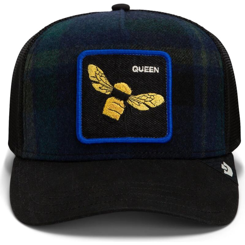 petten-gebogen-meerkleurig-snapback-brit-queen-check-mate-the-farm-goorin-bros petten-gebogen-meerkleurig-snapback-brit-queen-check-mate-the-farm-goorin-bros