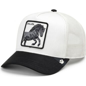 Petten gebogen wit snapback Digital Stallion Split Decision The Farm Goorin Bros.