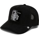 petten-gebogen-zwart-snapback-black-out-lion-blackened-metallic-alpha-the-farm-goorin-bros
