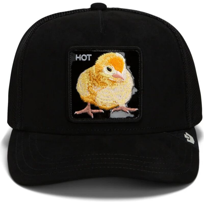 petten-gebogen-zwart-snapback-black-out-chick-blackened-metallic-hot-the-farm-goorin-bros