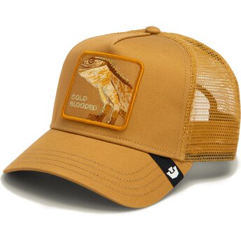 Petten gebogen bruin snapback Circle of Life Cold Blooded Tone Shift The Farm Goorin Bros.