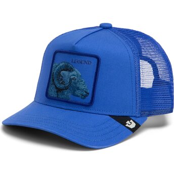 Petten gebogen blauw snapback Tonal Legend Full Intent The Farm Goorin Bros.