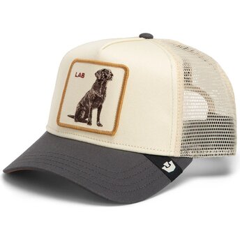 Petten gebogen crème snapback Shadow Lab Off The Leash The Farm Goorin Bros.