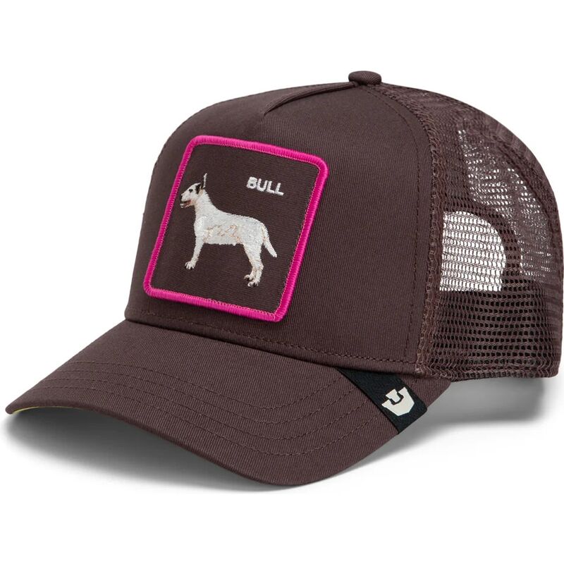 petten-gebogen-bruin-snapback-shadow-bull-terrier-off-the-leash-the-farm-goorin-bros petten-gebogen-bruin-snapback-shadow-bull-terrier-off-the-leash-the-farm-goorin-bros