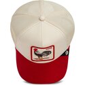petten-gebogen-rood-snapback-the-suede-rooster-microsuede-cock-the-farm-goorin-bros