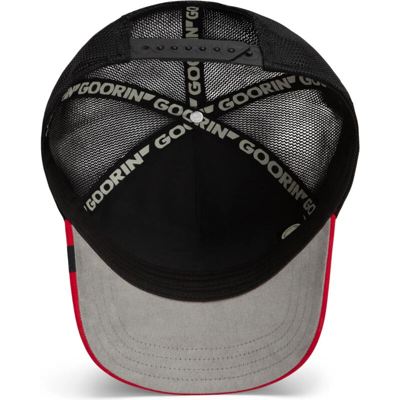 petten-gebogen-zwart-snapback-cancelled-skull-microsuede-the-farm-goorin-bros