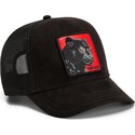 petten-gebogen-zwart-snapback-nera-rossa-microsuede-the-farm-goorin-bros