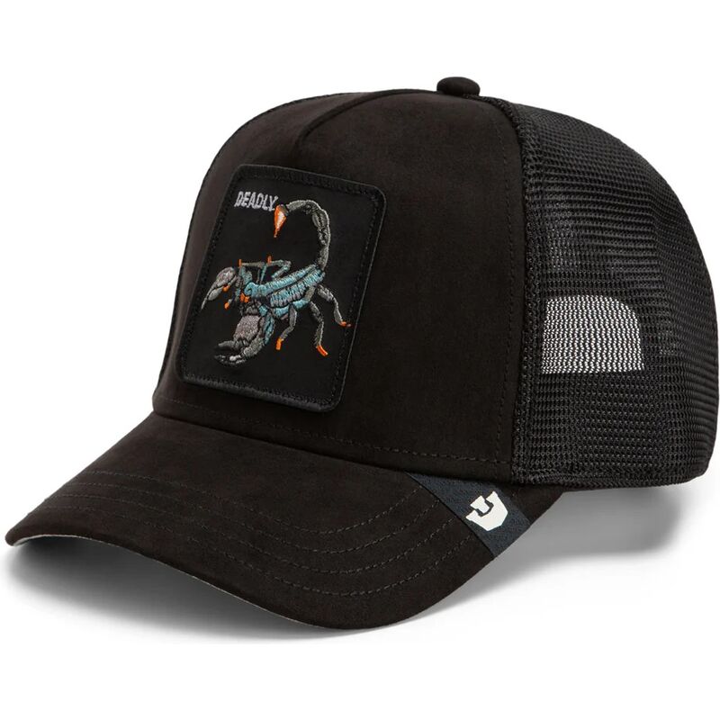 petten-gebogen-zwart-snapback-suede-scorpion-microsuede-the-farm-goorin-bros petten-gebogen-zwart-snapback-suede-scorpion-microsuede-the-farm-goorin-bros