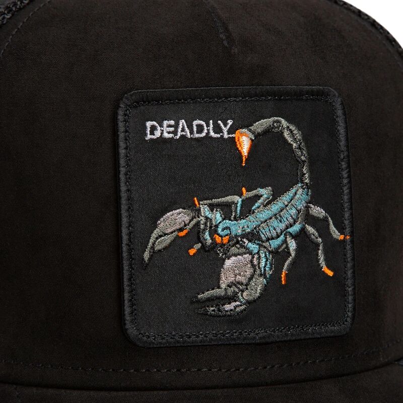 petten-gebogen-zwart-snapback-suede-scorpion-microsuede-the-farm-goorin-bros petten-gebogen-zwart-snapback-suede-scorpion-microsuede-the-farm-goorin-bros