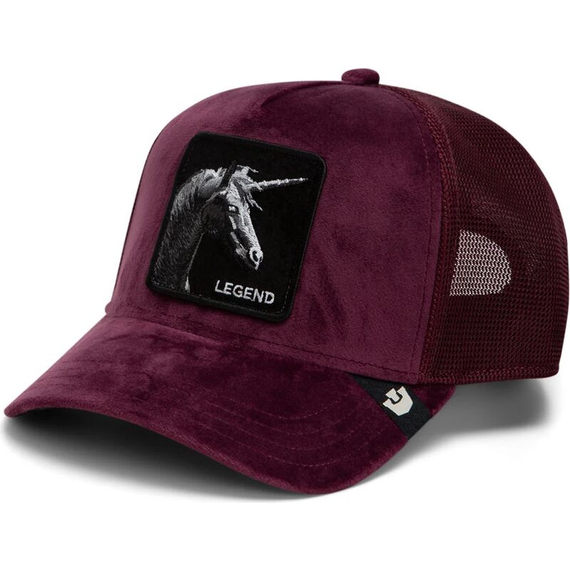 petten-gebogen-rood-snapback-velour-legend-the-farm-goorin-bros
