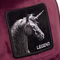 petten-gebogen-rood-snapback-velour-legend-the-farm-goorin-bros