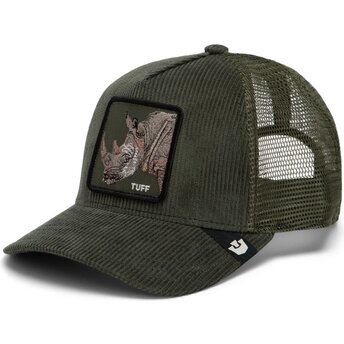 Petten gebogen groen snapback Corduroy Tuff Ridgeline The Farm Goorin Bros.