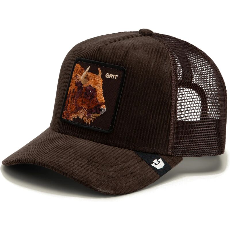 petten-gebogen-bruin-snapback-corduroy-grit-ridgeline-the-farm-goorin-bros