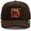 petten-gebogen-bruin-snapback-corduroy-grit-ridgeline-the-farm-goorin-bros