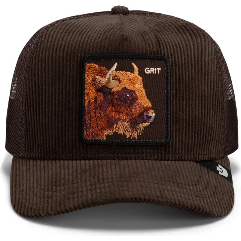 petten-gebogen-bruin-snapback-corduroy-grit-ridgeline-the-farm-goorin-bros