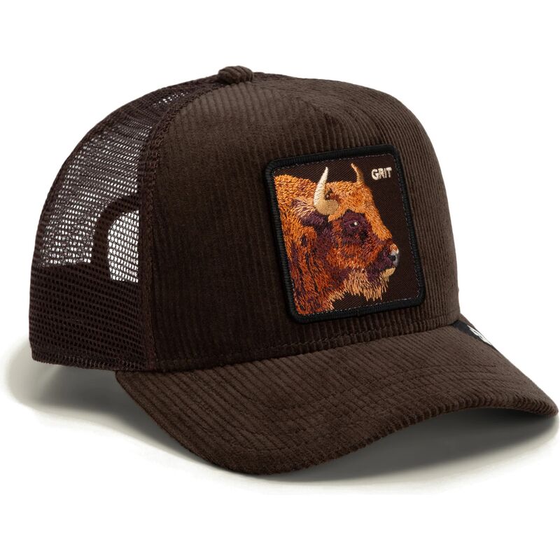 petten-gebogen-bruin-snapback-corduroy-grit-ridgeline-the-farm-goorin-bros