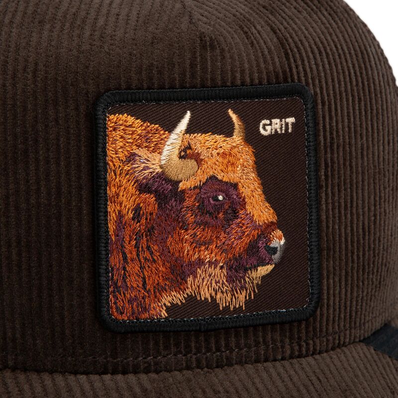 petten-gebogen-bruin-snapback-corduroy-grit-ridgeline-the-farm-goorin-bros