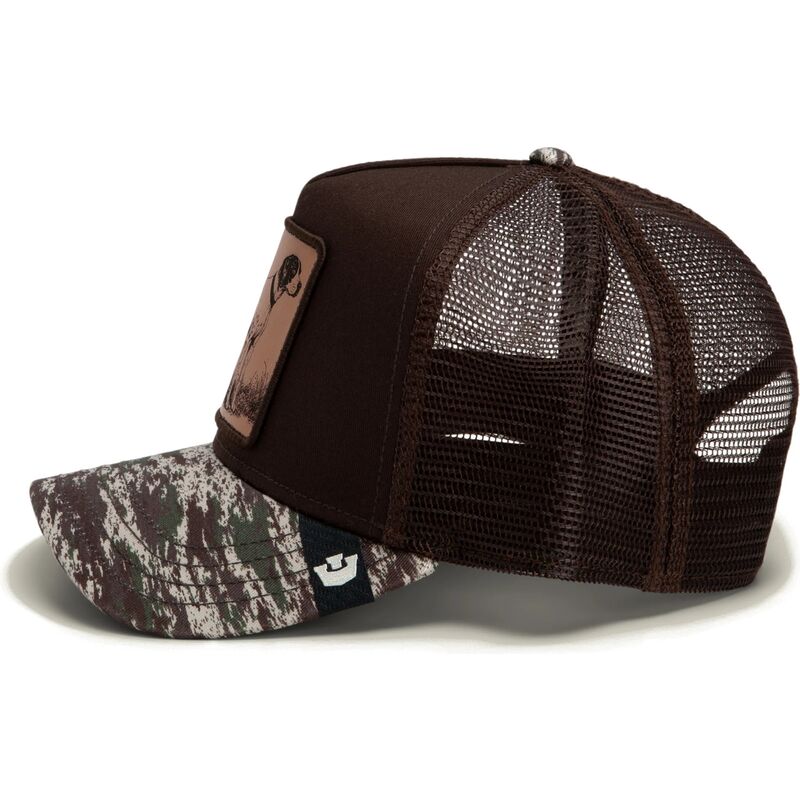petten-gebogen-bruin-snapback-engraved-dog-camo-glitch-the-farm-goorin-bros petten-gebogen-bruin-snapback-engraved-dog-camo-glitch-the-farm-goorin-bros