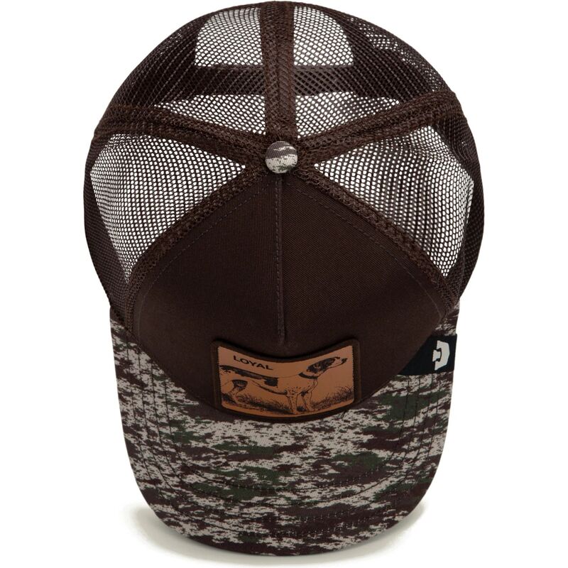 petten-gebogen-bruin-snapback-engraved-dog-camo-glitch-the-farm-goorin-bros petten-gebogen-bruin-snapback-engraved-dog-camo-glitch-the-farm-goorin-bros