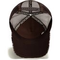 petten-gebogen-bruin-snapback-engraved-dog-camo-glitch-the-farm-goorin-bros