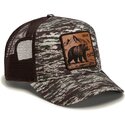 petten-gebogen-camouflage-snapback-engraved-bear-camo-glitch-the-farm-goorin-bros