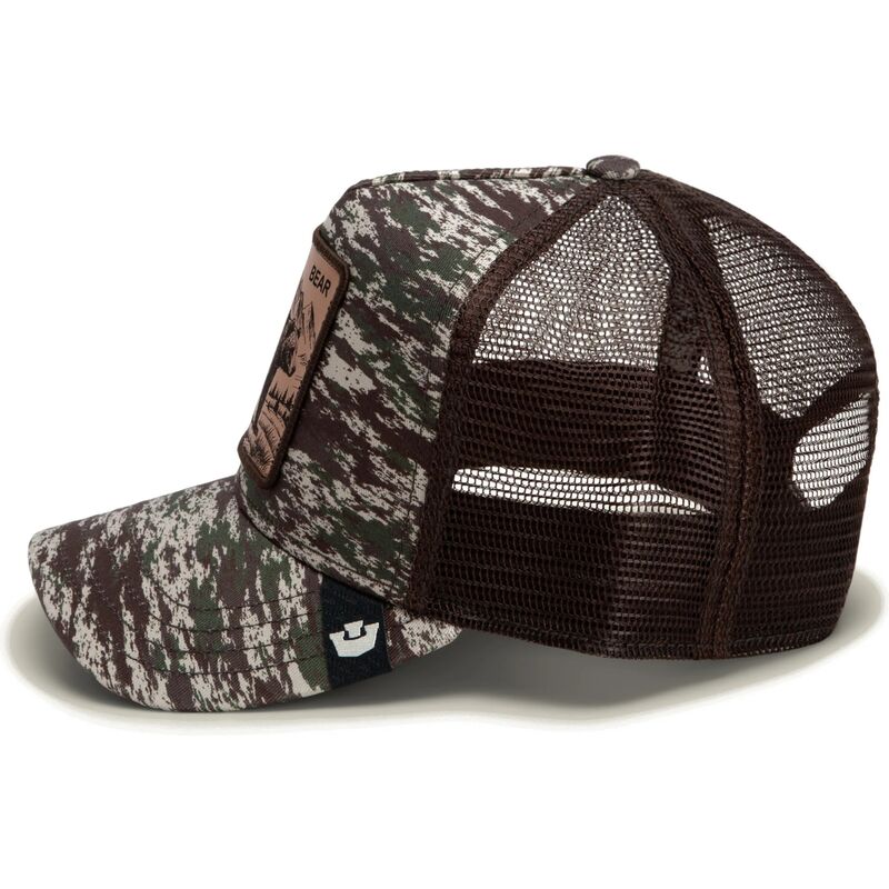 petten-gebogen-camouflage-snapback-engraved-bear-camo-glitch-the-farm-goorin-bros