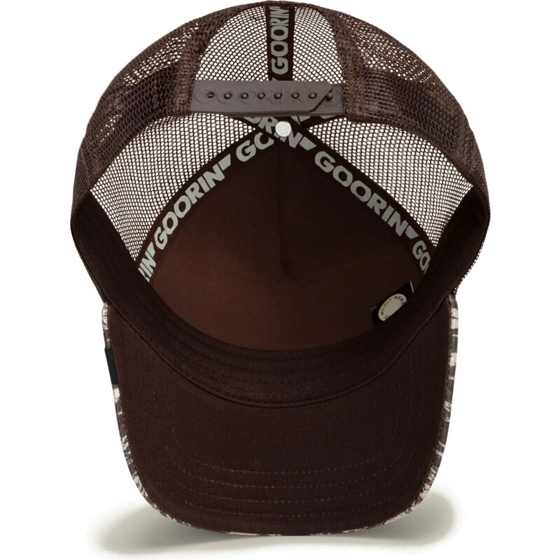 petten-gebogen-camouflage-snapback-engraved-bear-camo-glitch-the-farm-goorin-bros