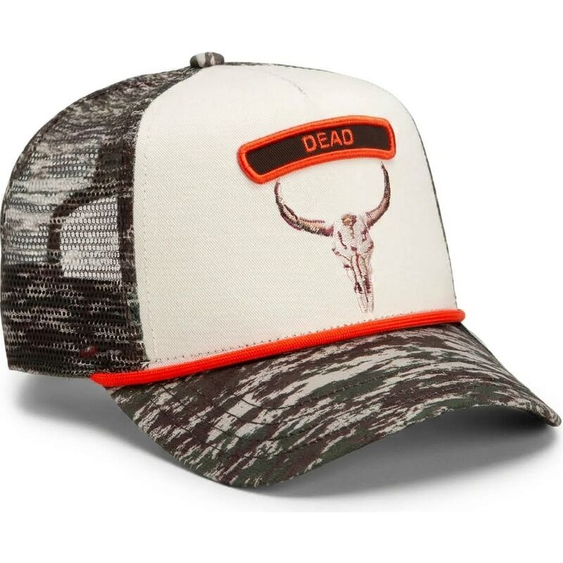 petten-gebogen-camouflage-snapback-rocker-dead-camo-glitch-skull-the-farm-goorin-bros