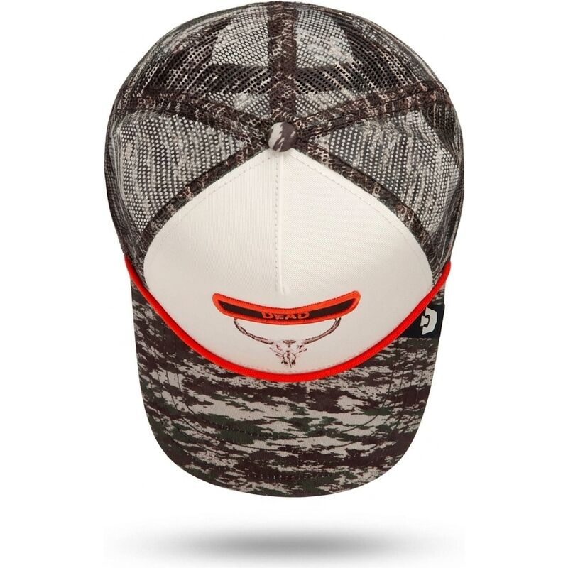 petten-gebogen-camouflage-snapback-rocker-dead-camo-glitch-skull-the-farm-goorin-bros