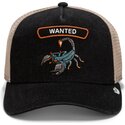 petten-gebogen-zwart-snapback-wanted-rocker-denim-after-dark-the-farm-goorin-bros