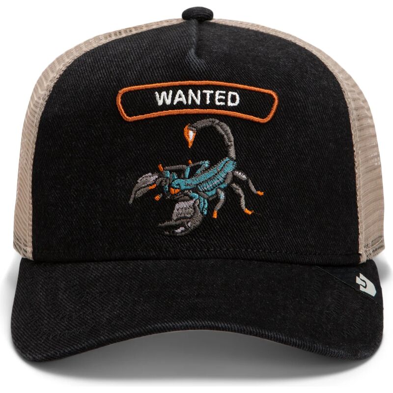 petten-gebogen-zwart-snapback-wanted-rocker-denim-after-dark-the-farm-goorin-bros