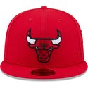 petten-plat-rood-fitted-59fifty-side-script-van-chicago-bulls-nba-van-new-era