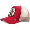 petten-gebogen-rood-snapback-hft-do-nothing-club-weird-vibes-frog-van-djinns