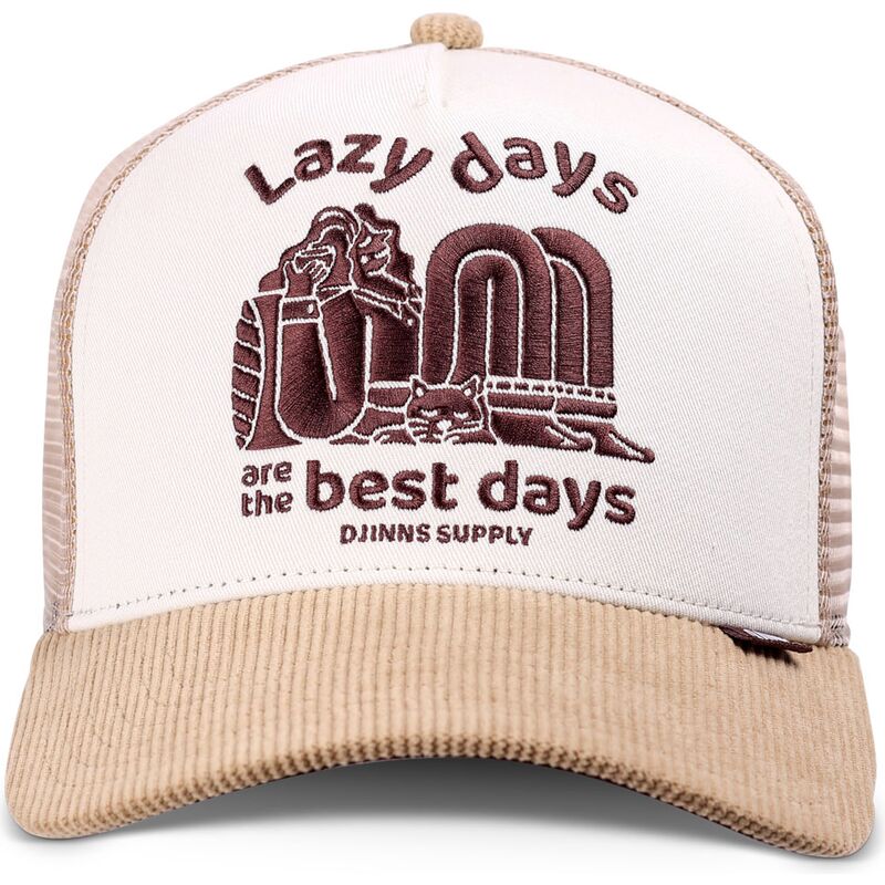 petten-gebogen-khaki-snapback-hft-lazy-days-van-djinns