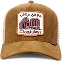 petten-gebogen-bruin-snapback-hft-lazy-days-van-djinns