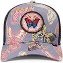 petten-gebogen-meerkleurig-snapback-hft-butterfly-linen-van-djinns