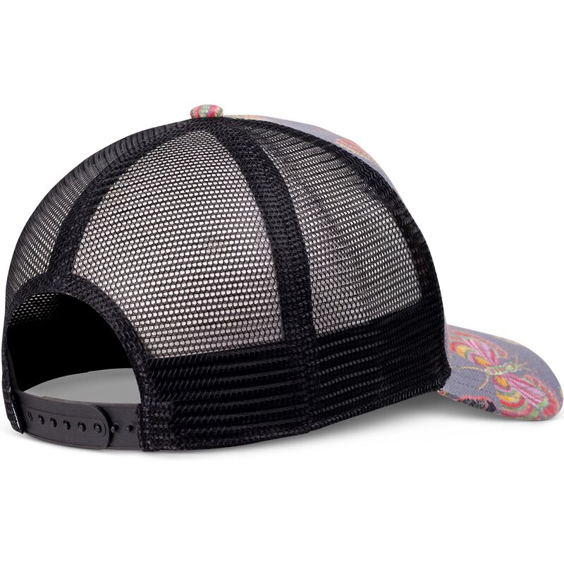 petten-gebogen-meerkleurig-snapback-hft-butterfly-linen-van-djinns