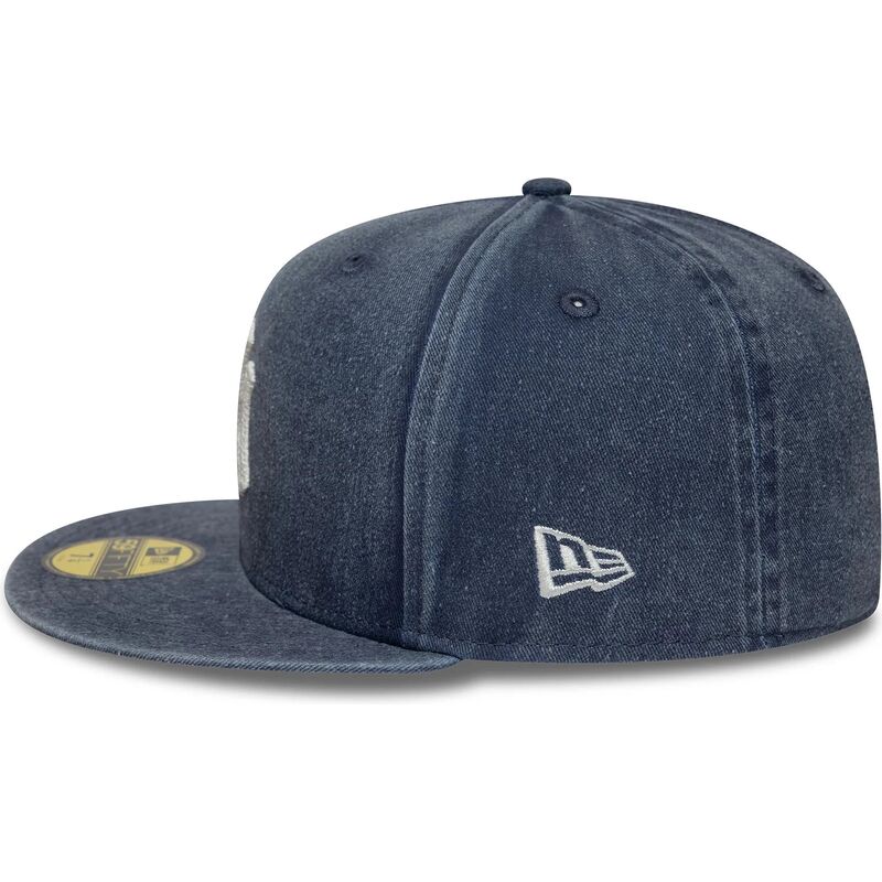 petten-plat-marineblauw-fitted-59fifty-washed-van-new-york-yankees-mlb-van-new-era petten-plat-marineblauw-fitted-59fifty-washed-van-new-york-yankees-mlb-van-new-era