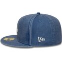 petten-plat-blauw-fitted-59fifty-washed-van-los-angeles-dodgers-mlb-van-new-era