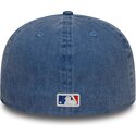 petten-plat-blauw-fitted-59fifty-washed-van-los-angeles-dodgers-mlb-van-new-era