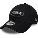 petten-gebogen-zwart-verstelbaar-9forty-gem-patch-distress-alone-van-new-era