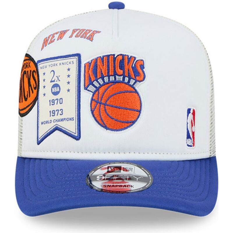 petten-gebogen-wit-snapback-hardwood-classics-9fifty-a-frame-precurved-van-new-york-knicks-nba-van-new-era