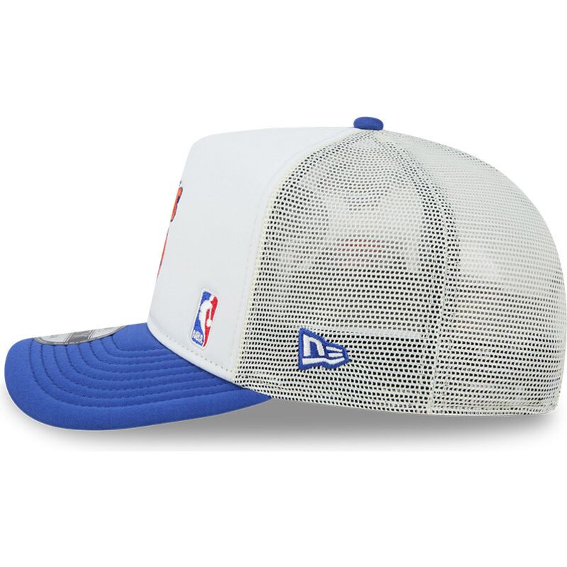 petten-gebogen-wit-snapback-hardwood-classics-9fifty-a-frame-precurved-van-new-york-knicks-nba-van-new-era