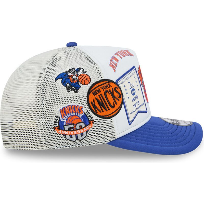 petten-gebogen-wit-snapback-hardwood-classics-9fifty-a-frame-precurved-van-new-york-knicks-nba-van-new-era